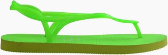 Havaianas Womens Neon Thong Toe Flip Flop Sandals - Green - Size: 3/3.5/4