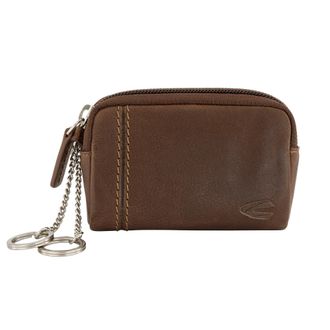 Camel Active Schl&uuml;sseltasche CAMEL ACTIVE Bilbao, Herren, braun, Leder, clean, gepflegt, unifarben, used, Basic, Kleinlederwaren Schl&uuml;sseltasche, aus weichem hochw
