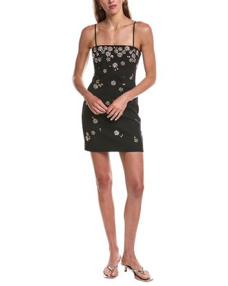 Cinq &agrave; Sept Tumbling Flowers Samia Mini Dress