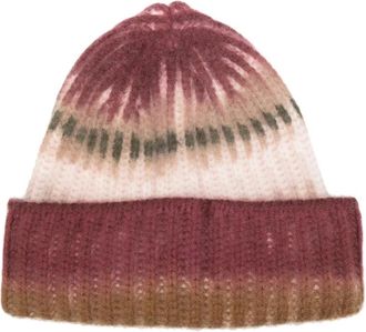 19 Andrea's 47 striped beanie hat - women - Fabric - One Size - Pink