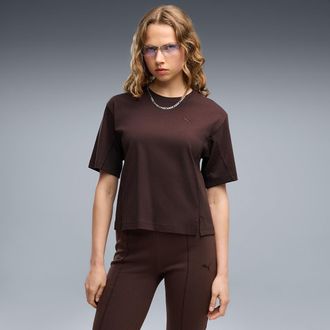 Puma T-shirt met ronde hals en korte mouwen