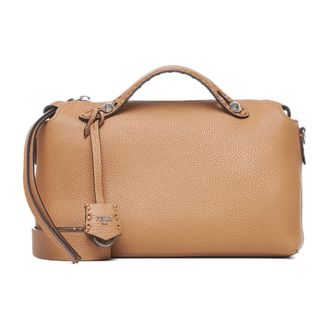 Fendi Black Tobacco Slingback Colibri Shoes - female - Fendi - Handbags - Beige - ONE SIZE - Bags