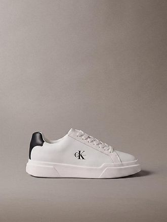 Calvin Klein Leren Duurzame Chunky Sneakers Met