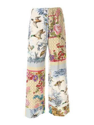 Vivetta Printed Cady Trousers