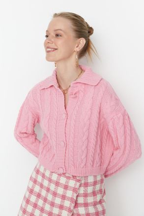 Trendyol Dames Vlecht Cardigan