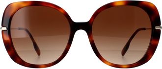 Burberry Round Light Havana Brown Gradient BE4374