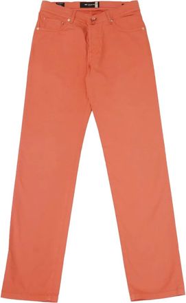 Kiton Pantaloni in cotone - Arancione