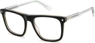 Polaroid Zwart Beige Zonnebril D506 Stijl - unisex - Brillen - Zwart - ONE Size - Accessoires
