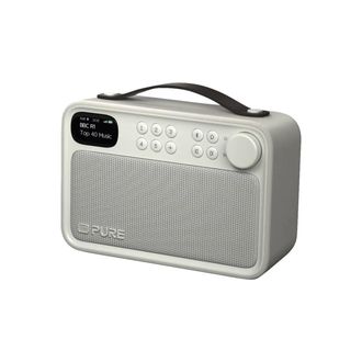Pure 255785 Radio Port&aacute;til Digital Blanco