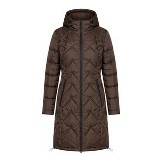 Danwear Abrigos de Plumas - Coats - Mujer - Marr&oacute;n - 6XL