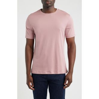 Robert Barakett Georgia Pima Cotton T-Shirt in Raspberry Truffle at Nordstrom, Size Xxx-Large