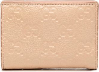 Gucci Pink Beige Leather Wallet (Bi-Fold) (Pre-Owned)