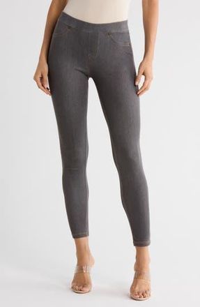 Hue Denim Leggings in Graphite at Nordstrom Rack, Size Large