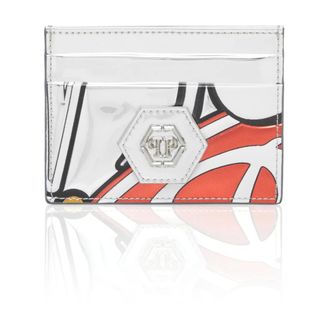 Philipp Plein Accessoires, Heren, Veelkleurig, ONE Size, Embossed Credit Card Holder 3D Plein