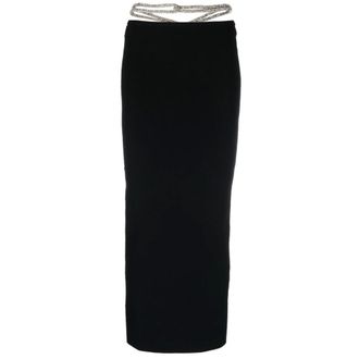 CHRISTOPHER ESBER Maxi Skirts, female, Black, Size: XS 23014013 Long Skirts
