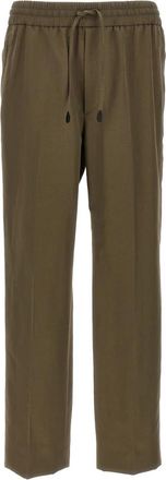 Brioni Heren, Broeken, Groen, Maat: XL Katoen