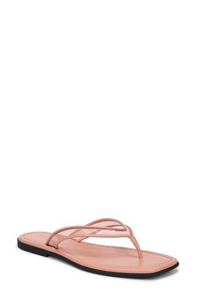 Veronica Beard Clea Flip Flop in Muted Clay at Nordstrom, Size 12