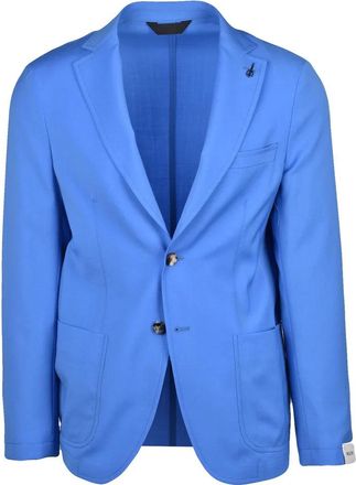 Paoloni Rounded Jacket - Light Blue