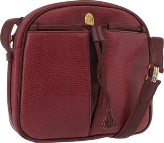 Cartier Pre-owned Cross Body Bags, female, Red, Size: ONE SIZE Pre-owned Vintage Shoulder Bag