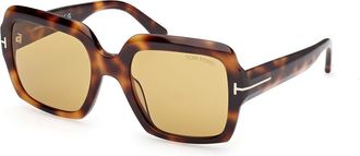 Tom Ford FT1082 KAYA 53E Womens Sunglasses Tortoiseshell Size 54