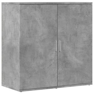 Berkfield Home Sideboard Concrete Grey 79x38x80 cm Engineered Wood | Size: 79 x 38 x 80 cm