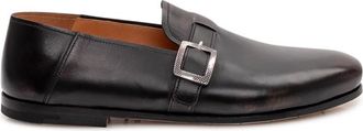 Premiata Black Leather Loafers