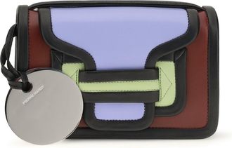 Pierre Hardy Womens Shoulder Bag Alpha Calf Leather Carmine-Black Carmine-Black-Multicolour Carmine/black/multicolour
