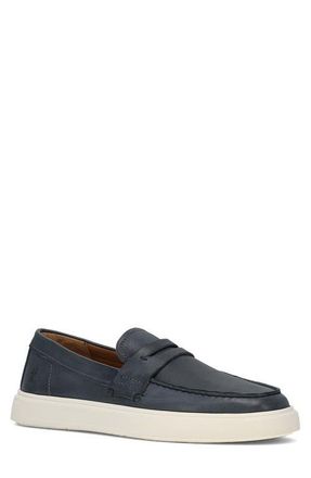 Frye Beau Penny Loafer Sneaker in Denim at Nordstrom, Size 10