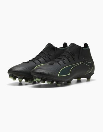Puma Mens 6 Match+ FG AG Firm Ground Football Boots - Black - Size: 11.5