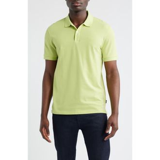 BOSS Pallas Cotton Polo in Light Green at Nordstrom Rack, Size Xxx-Large