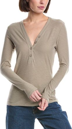 James Perse Jersey Henley Top