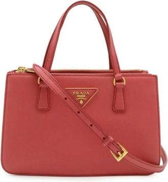 Prada Pre-owned Handbags, female, Pink, Size: ONE SIZE Pre-owned Vintage Handbag