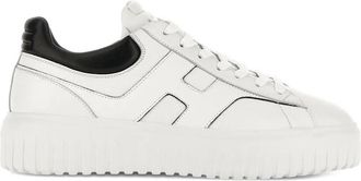 Hogan H-Stripes Leather Sneakers Shoes
