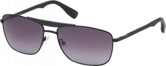 Web Eyewear Mens WE0274-6001B WE0274 60 6001B Sunglasses - Black - One Size