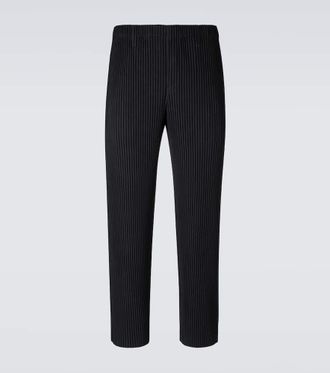 Homme Pliss&eacute; Issey Miyake Basics pleated straight pants