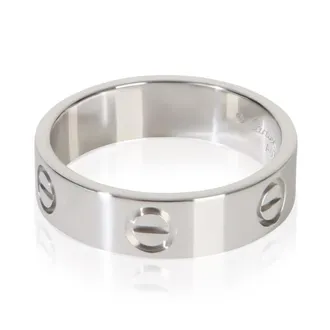 Cartier Pre-Owned Cartier White Gold Love Ring