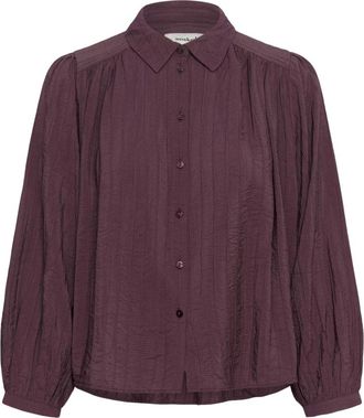 Soaked In Luxury SLPinatubo Shirt - Dames - Blouses - Paars - XL - Overhemden