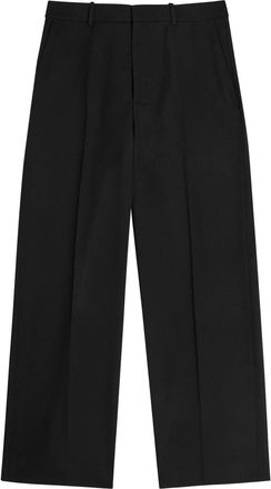 Calvin Klein Straight-leg Wool Trousers - Black - 48 (IT48 / M)