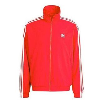 adidas originals Adicolor Firebird Track Top Asia Sizing Red IT2495