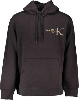 Calvin Klein Hoodie - Heren - Hoodies - Zwart - XL - Katoen - Hoodies & sweatvesten