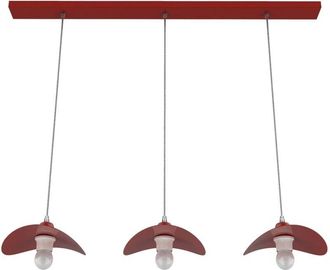 Lumicom Piuma Lampara De Techo Lineal 3 Luces Monocolor Brillo