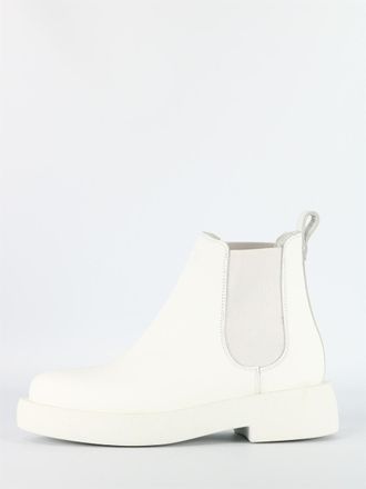 Clarks Mileno Chelsea White Leather