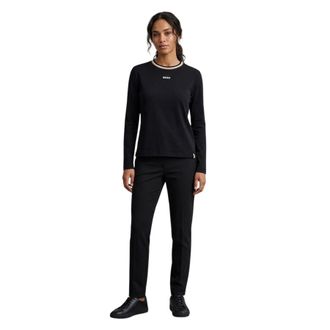 HUGO BOSS Dames/dames Sweatshirt (Zwart)
