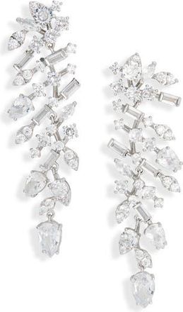 Nadri Lace Chandelier Earrings in Rhodium at Nordstrom Rack