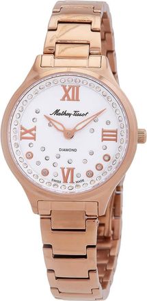 Mathey-Tissot Nicole Quartz White Dial Ladies Watch D985SPI