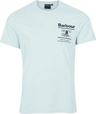 Barbour Channory T-Shirt - Heren - T-shirts - Groen - M - Katoen - Tops