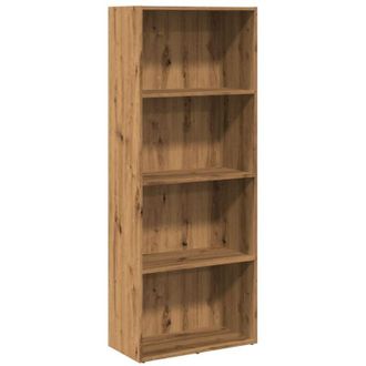 vidaXL Libreria Rovere Artigianale 60x30x152 cm in Legno Multistrato vidaXL