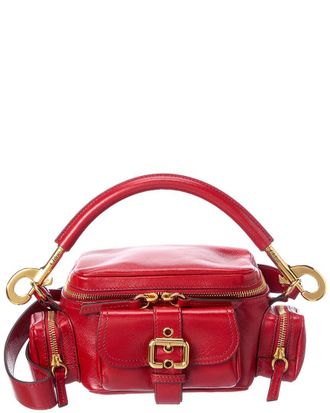 Chlo&eacute; Marcie Small Leather Shoulder Bag