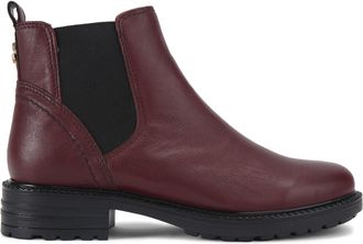 Carvela Womens Leather Russ Boots - Wine - Size UK 8