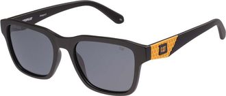CAT CTS 8037 Polarized 104P Mens Sunglasses Black Size 55